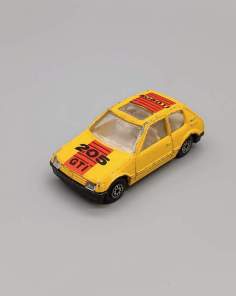 Voiture Peugeot 205 GTI Jaune Mc Toy