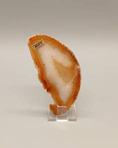 Tranche d'Agate sur Pied