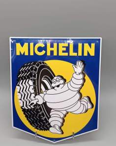Plaque Tôle Bibendum Michelin