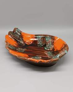 Grande Coupe à Fruits Feuille Vallauris