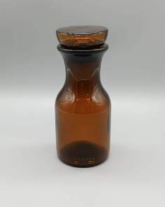 Flacon Bocal Verre Ambré Lever Belgium