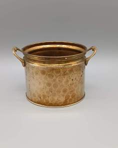 Pot Martelé avec Anses en Cuivre