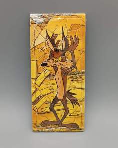 Puzzle Publicitaire N°8 Will le Coyote Suchard Warner Bros 1985