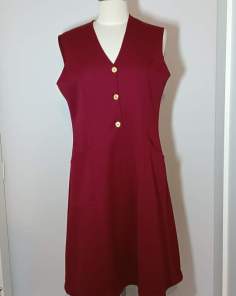 Robe Chasuble Bordeaux Vintage
