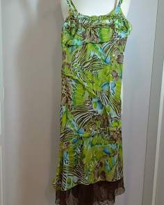 Robe Longue à Bretelles Taille 1 Jacqueline Riu 