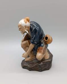 Statuette Guerrier Chinois Wan Jiang