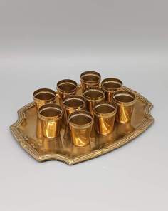 Service à Liqueur en Laiton