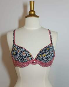 Soutien Gorge Rouge Gorge Sexy Imprimé Floral