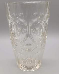 Vase en Verre Épais "Art Déco"