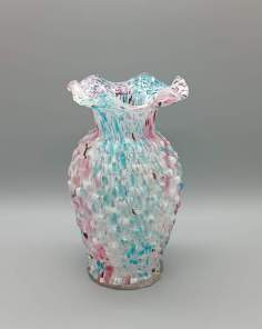 Vase Clichy Moucheté signé LEGRAS