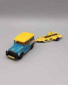 Toyota Land Cruiser & Remorque Majorette