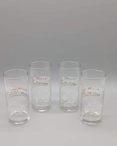 Verres Tubes BIGALLET x 4