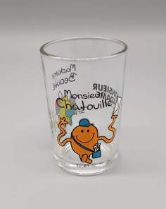 Verre Publicitaire Monsieur Madame Chatouille et Beauté