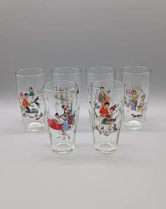 Verres Publicitaires RASTAL Vintage