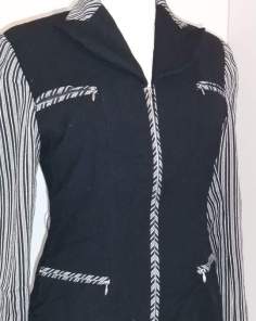 Veste Noir et Blanc Ishwar