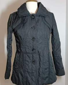 Veste Parka Noir Femme T 36 Julie Guerlande