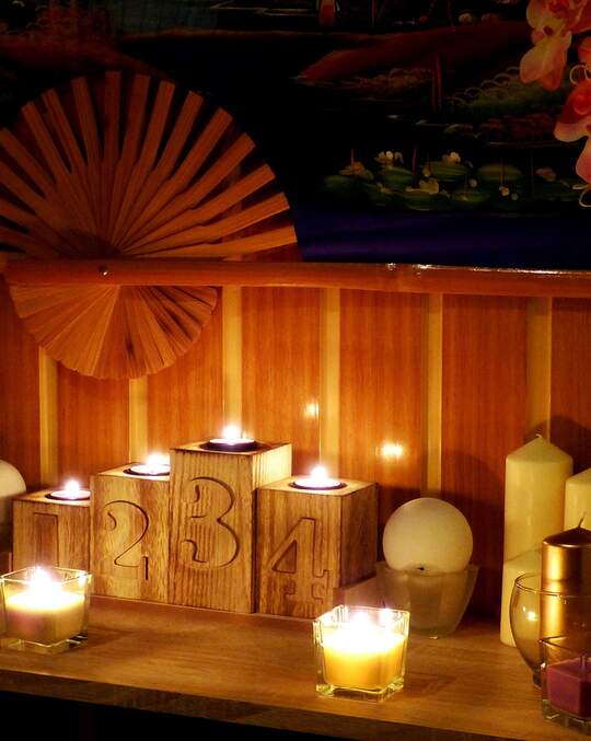 bougie zen et confort